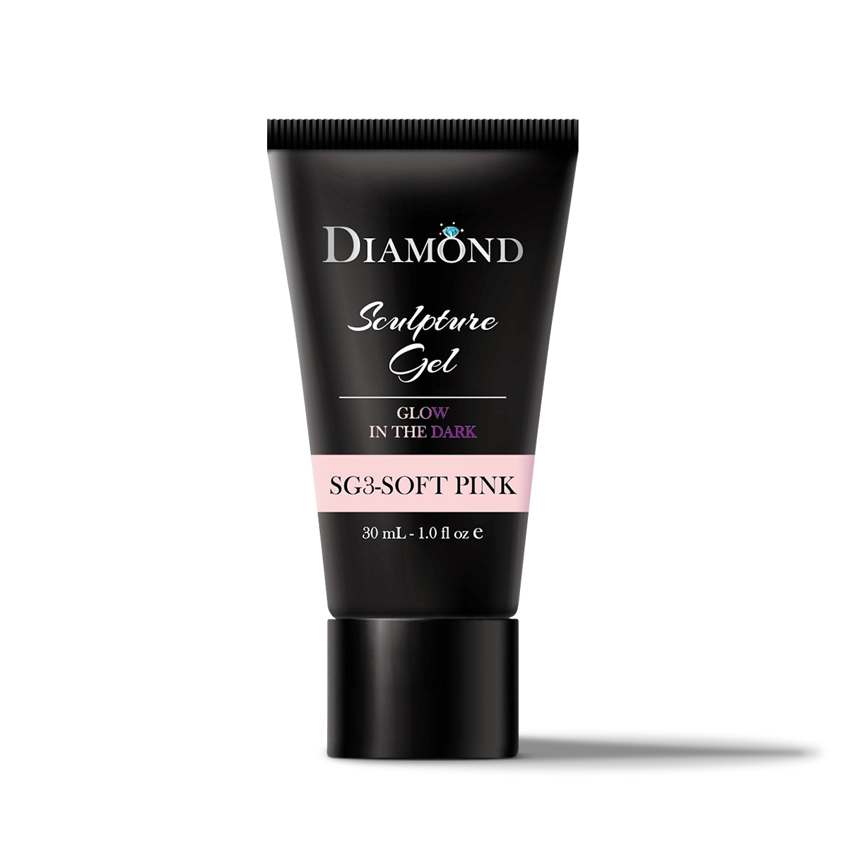 Diamond Sculpture Gel - Glow in the Dark - SG3 Soft Pink