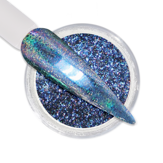 Holographic Chrome Blue