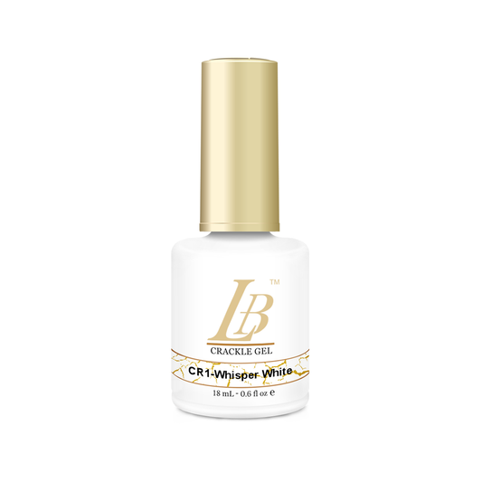 LB Crackle Gel - CR01 Whisper White