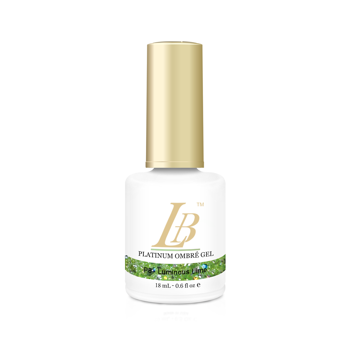 Platinum Ombre Gel - PL OM08 Luminous Lime