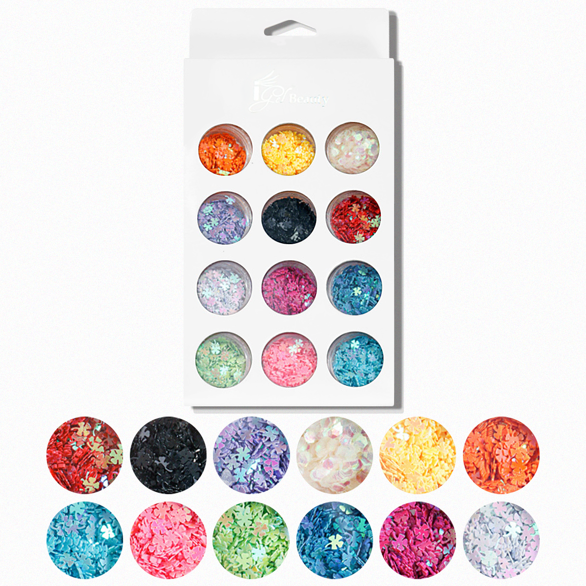 Nail Art Assorted Designs (12 pcs) - 16