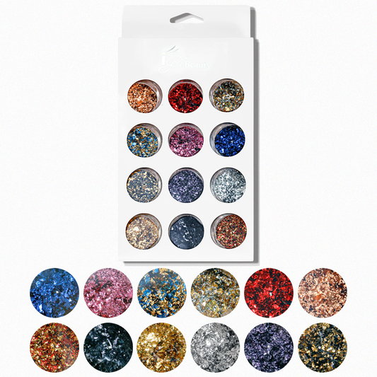 Nail Art Assorted Designs (12 pcs) - 32