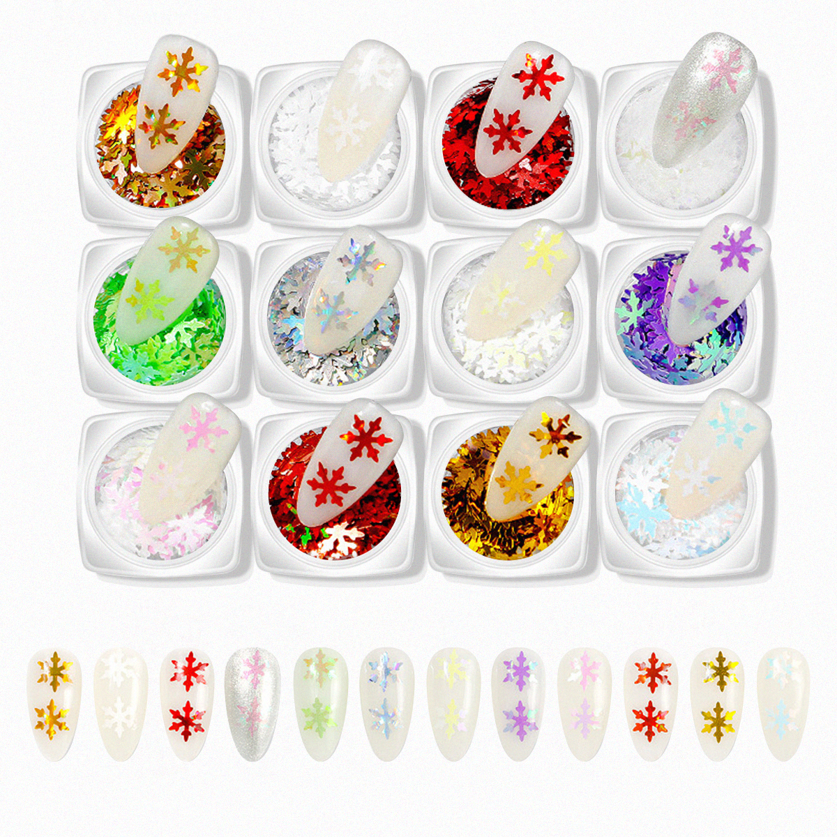 Nail Art Assorted Designs (12 pcs) - 33