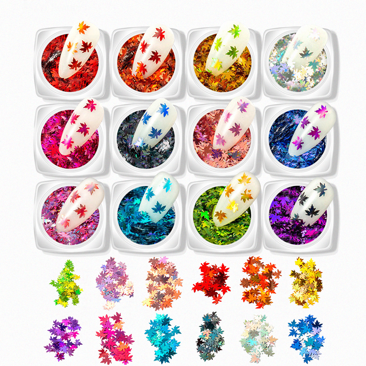 Nail Art Assorted Designs (12 pcs) - 35