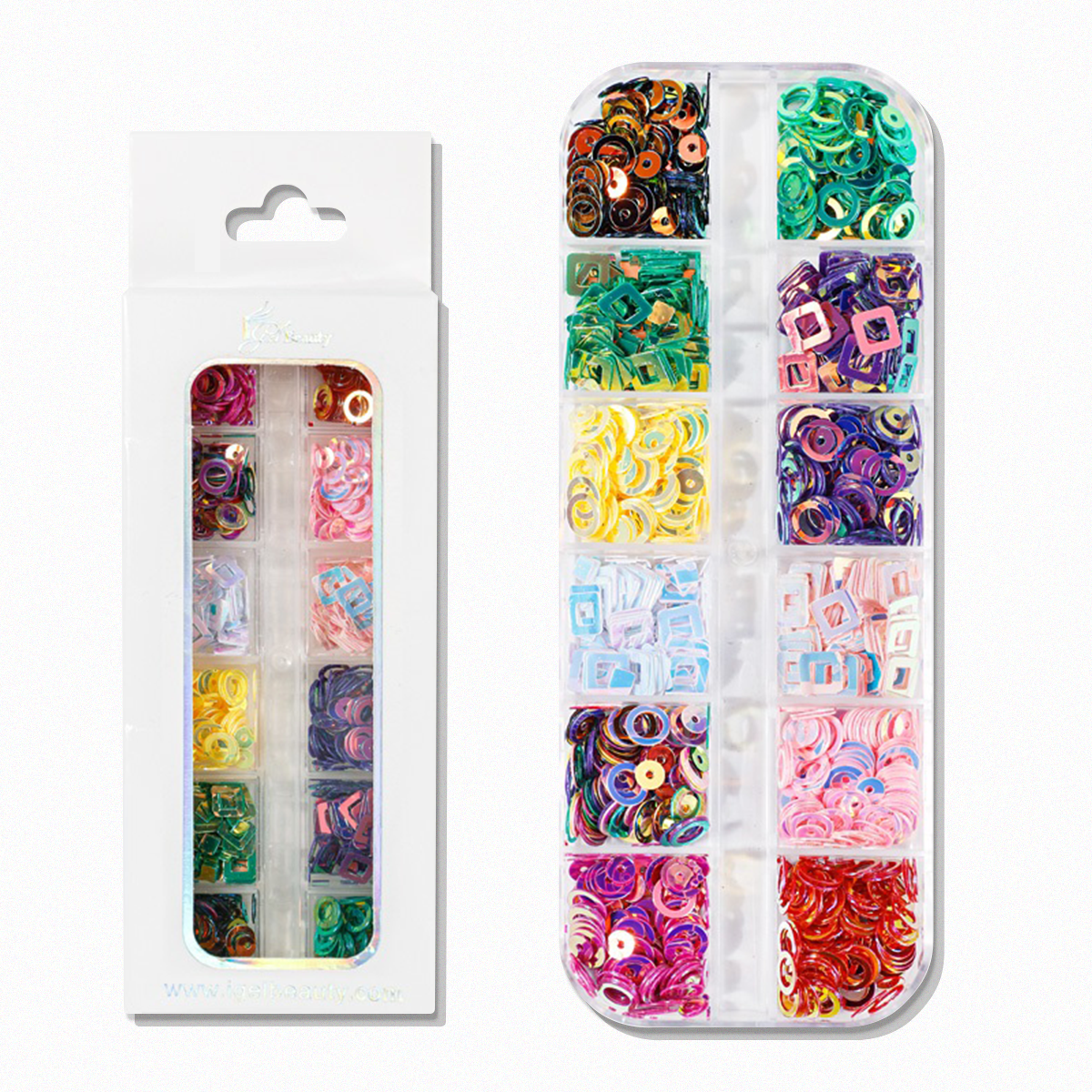 Nail Art Assorted Designs (12 pcs) - 55