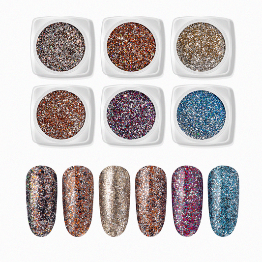 Nail Art Assorted Designs (6 pcs) - 06