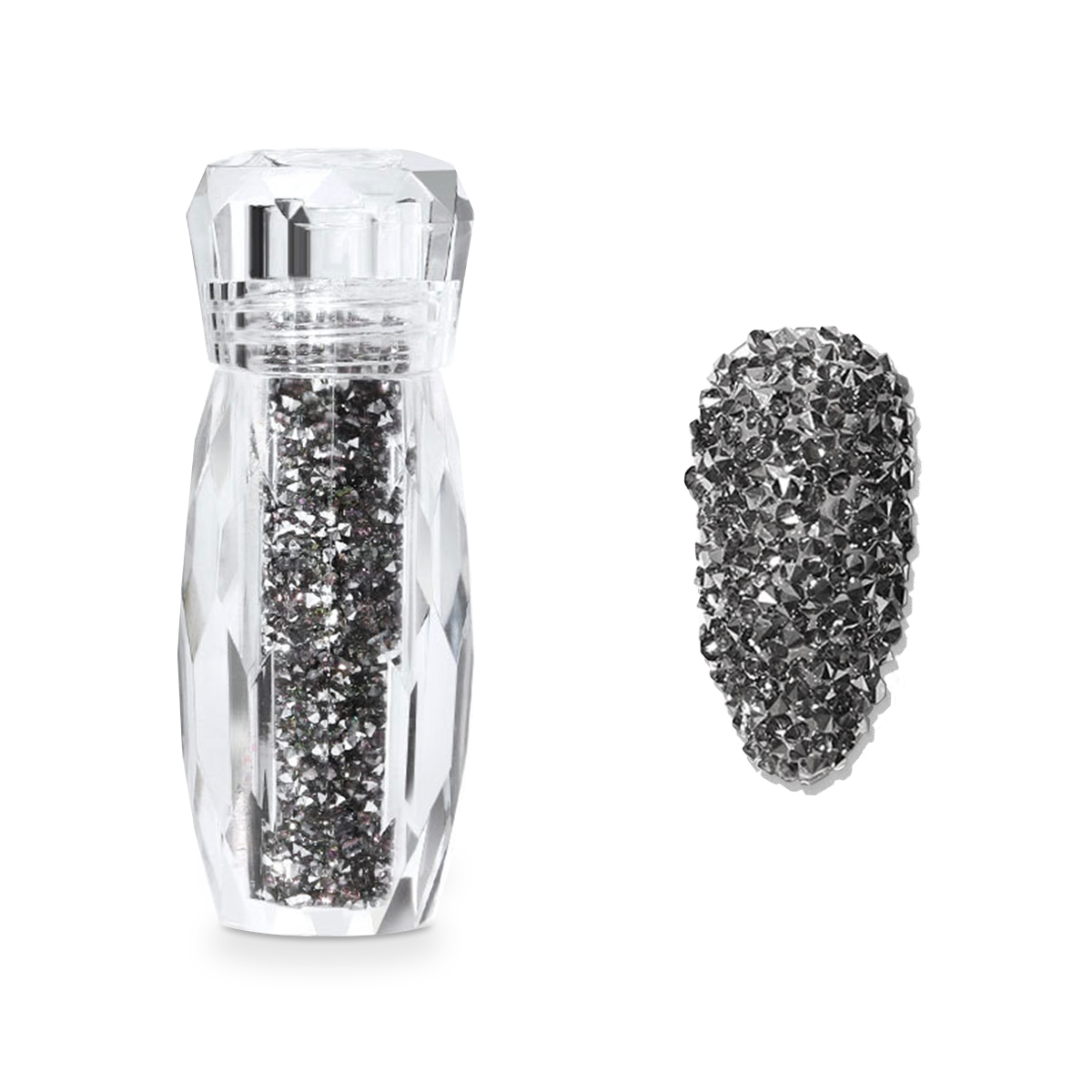 Nail Art Rhinestone - Black