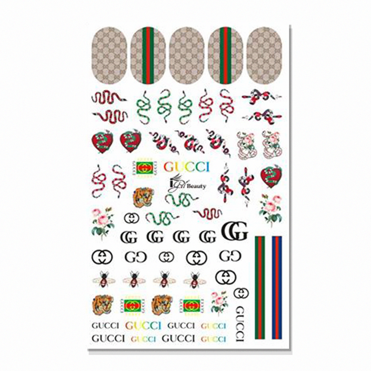 Nail Art Stickers - 107