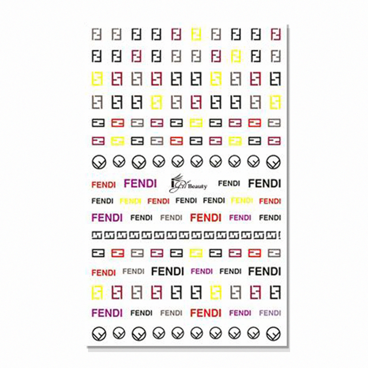 Nail Art Stickers - 117