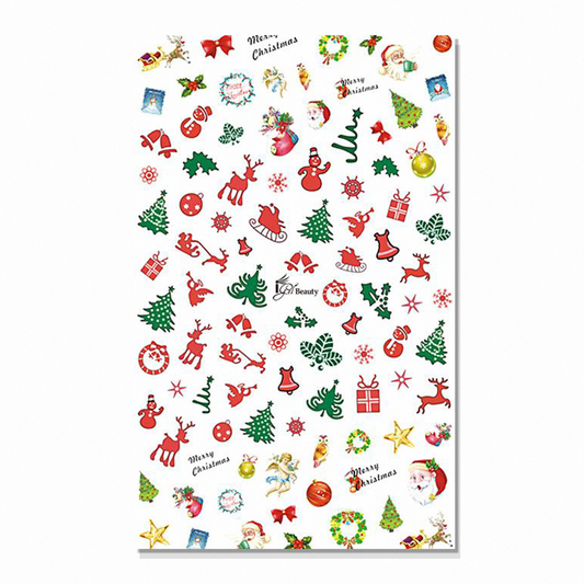 Nail Art Stickers - Christmas 03