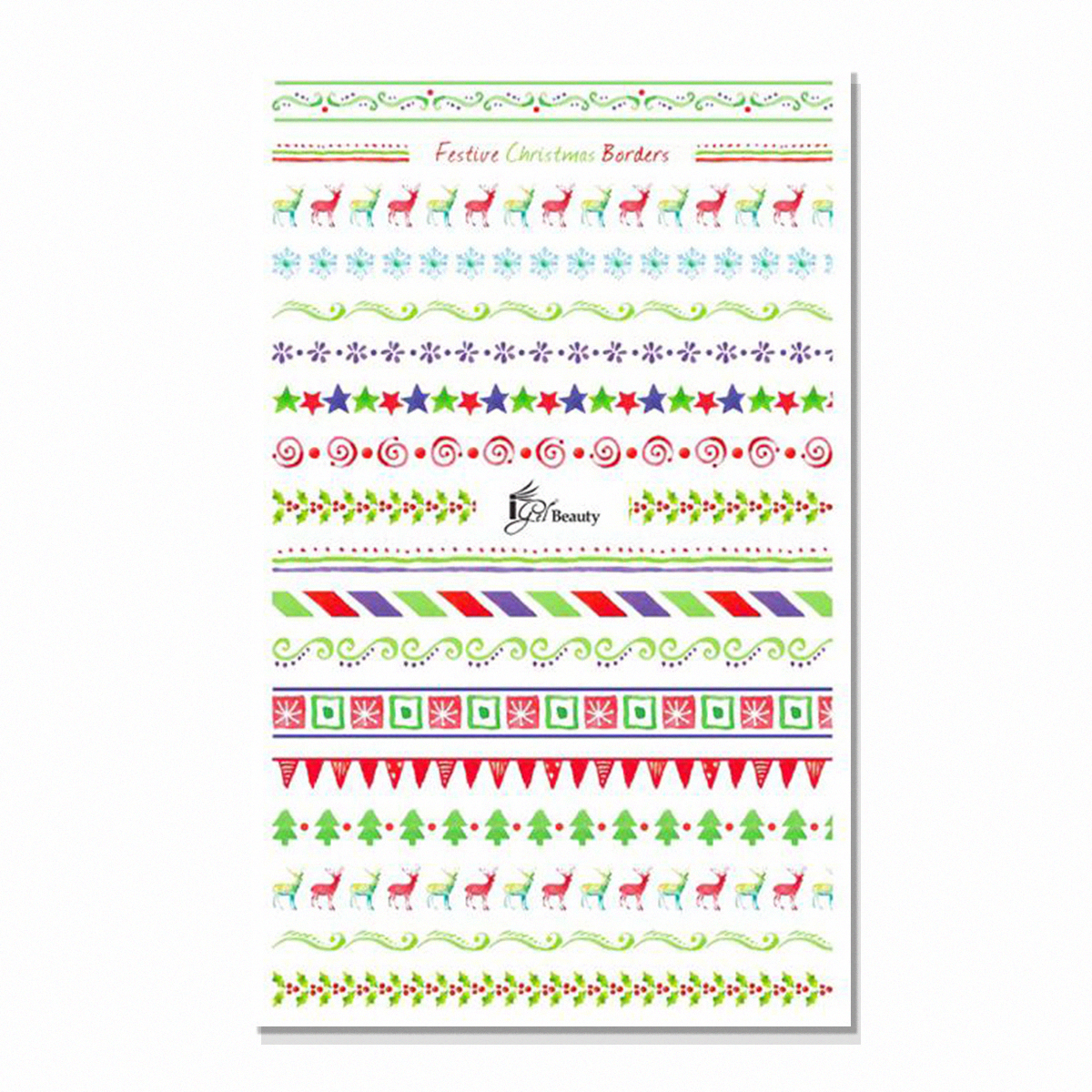 Nail Art Stickers - Christmas 15