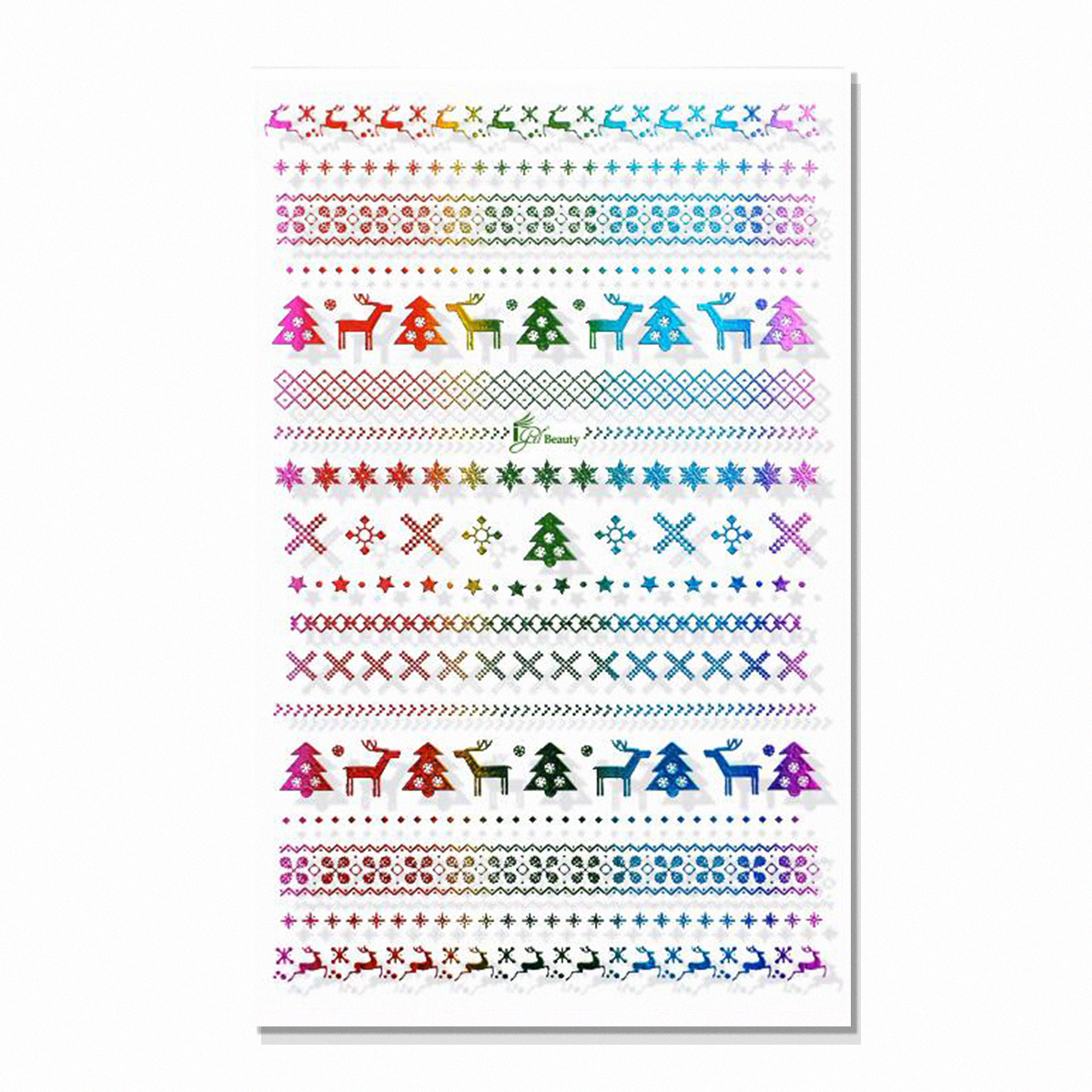 Nail Art Stickers - Christmas 35