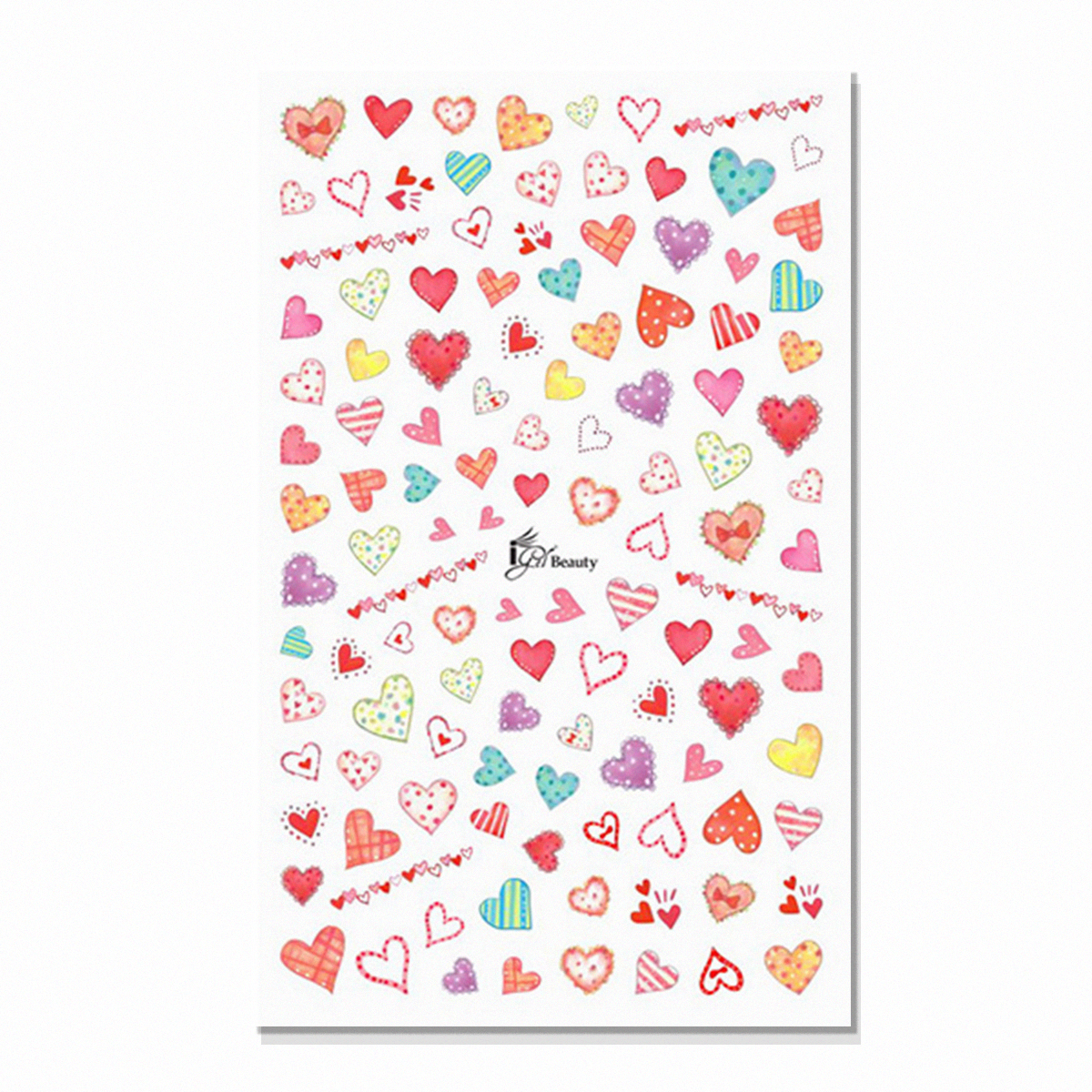 Nail Art Stickers - Valentine 10