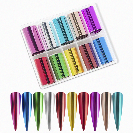 Nail Transfer Foils - 10