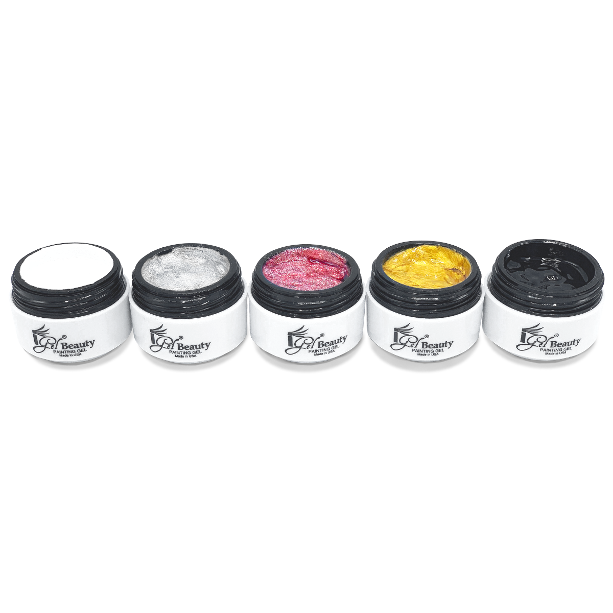 Painting Gel - 5 Colors Set