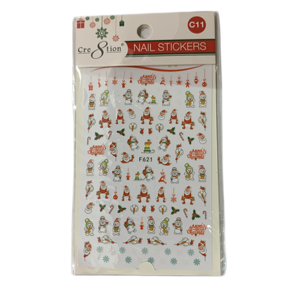 Cre8tion Nail Art Sticker Christmas (29 Styles)