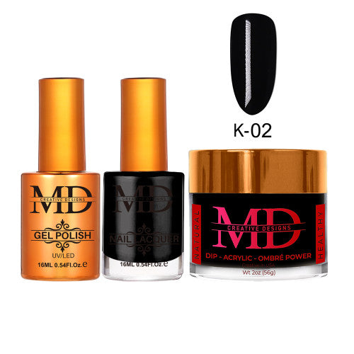 MD 4IN1:GEL+LACQUER+DIP|ACRYLIC - #K002