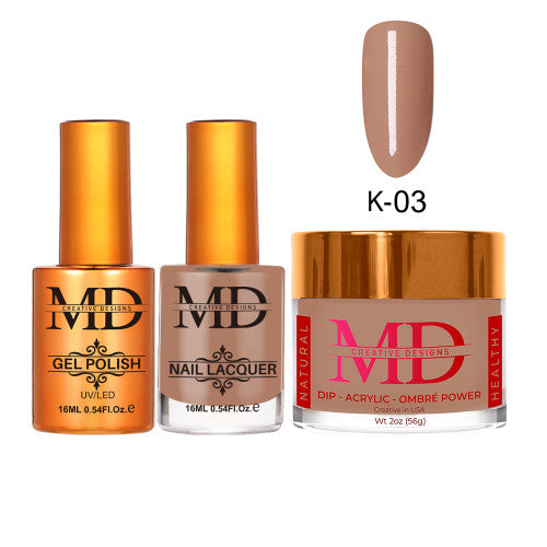 MD 4IN1:GEL+LACQUER+DIP|ACRYLIC - #K003