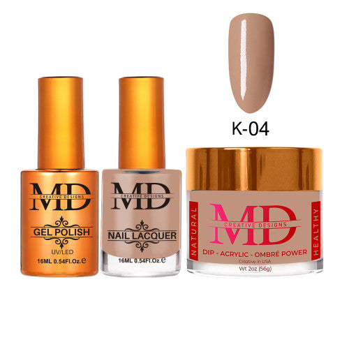 MD 4IN1:GEL+LACQUER+DIP|ACRYLIC - #K004