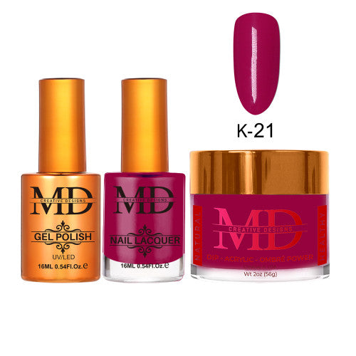 MD 4IN1:GEL+LACQUER+DIP|ACRYLIC - #K021