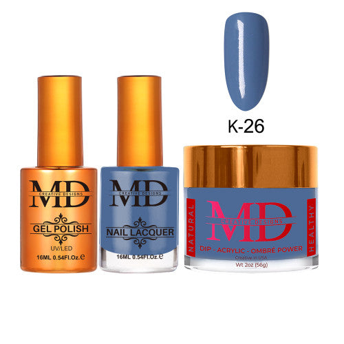 MD 4IN1:GEL+LACQUER+DIP|ACRYLIC - #K026