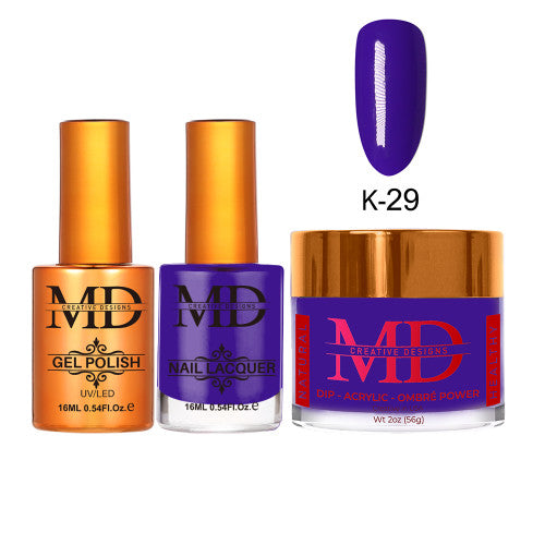 MD 4IN1:GEL+LACQUER+DIP|ACRYLIC - #K029