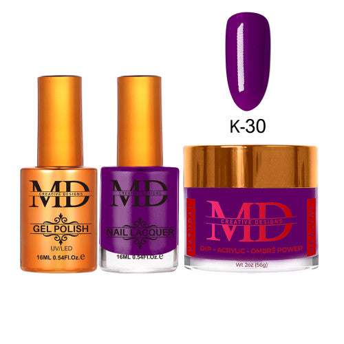 MD 4IN1:GEL+LACQUER+DIP|ACRYLIC - #K030