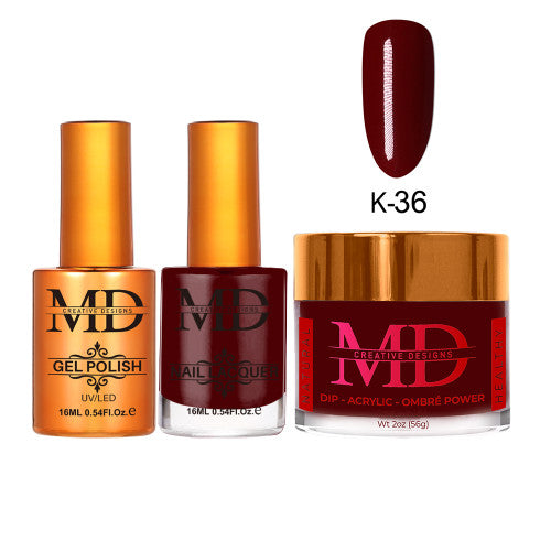 MD 4IN1:GEL+LACQUER+DIP|ACRYLIC - #K036