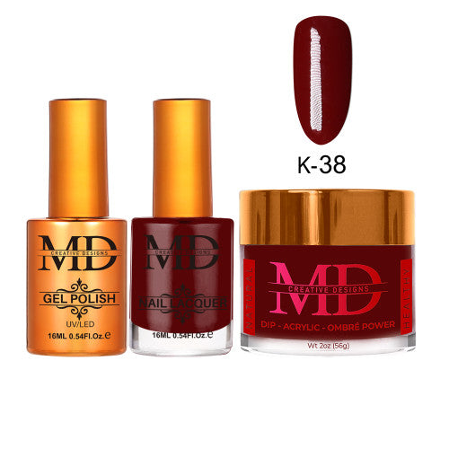 MD 4IN1:GEL+LACQUER+DIP|ACRYLIC - #K038