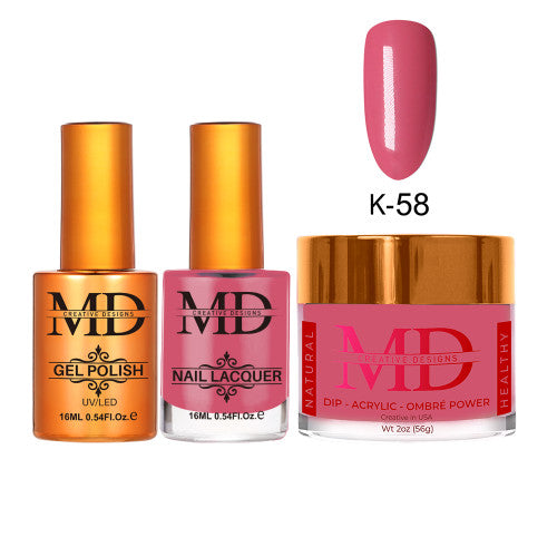 MD 4IN1:GEL+LACQUER+DIP|ACRYLIC - #K058