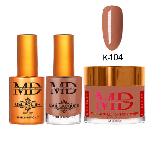 MD 4IN1:GEL+LACQUER+DIP|ACRYLIC - #K104