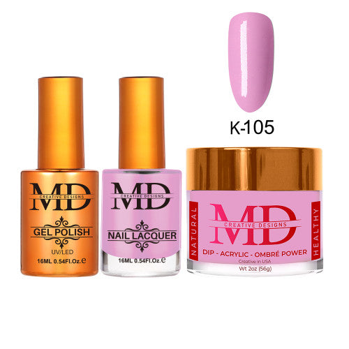 MD 4IN1:GEL+LACQUER+DIP|ACRYLIC - #K105