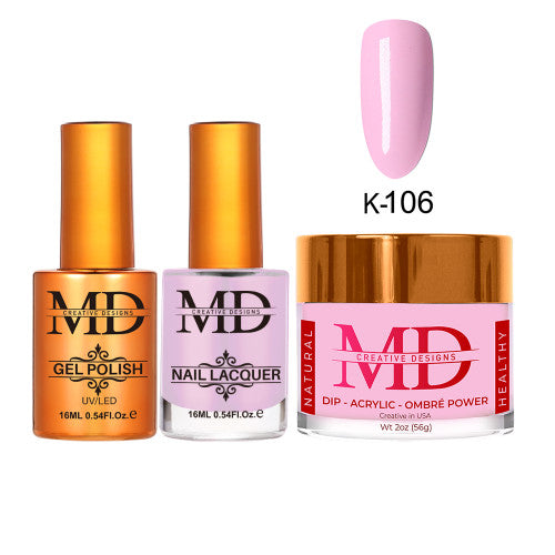 MD 4IN1:GEL+LACQUER+DIP|ACRYLIC - #K106