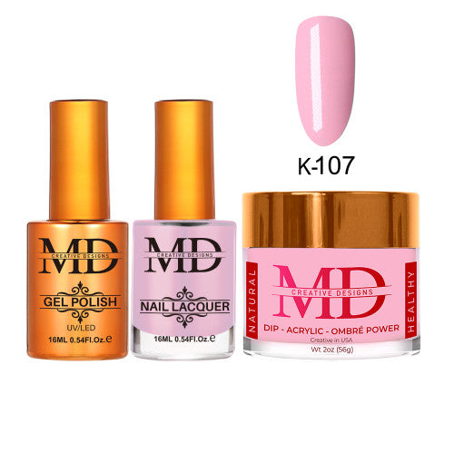 MD 4IN1:GEL+LACQUER+DIP|ACRYLIC - #K107