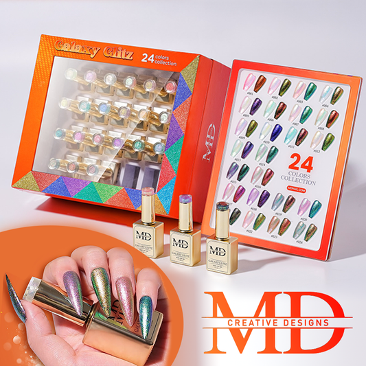 MD Galaxy Glitz Gel - 24 colors