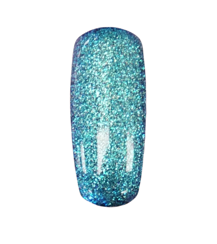 PND Sea Glitter Soak Off Gel .5 oz - SG21