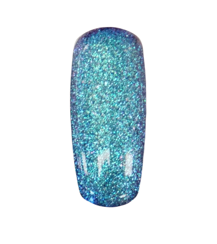 PND Sea Glitter Soak Off Gel .5 oz - SG23