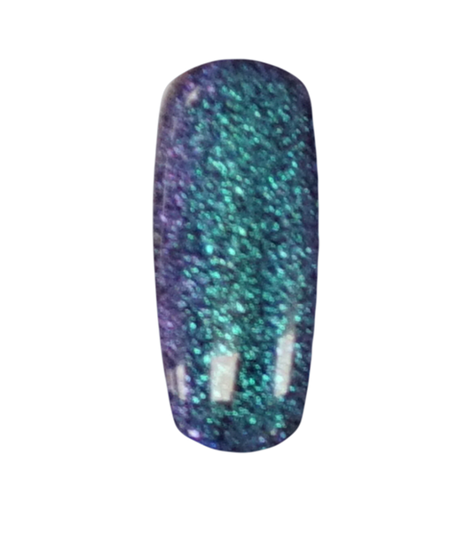 PND Sea Glitter Soak Off Gel .5 oz - SG41