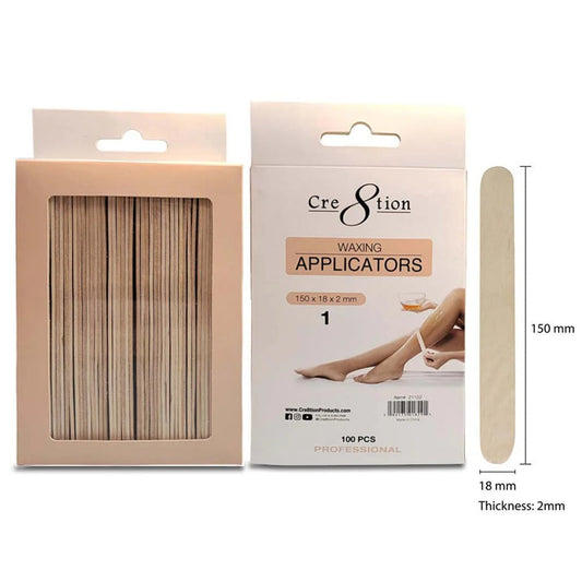 Cre8tion Disposable Applicators 1 - 150x18x2mm (New Version)