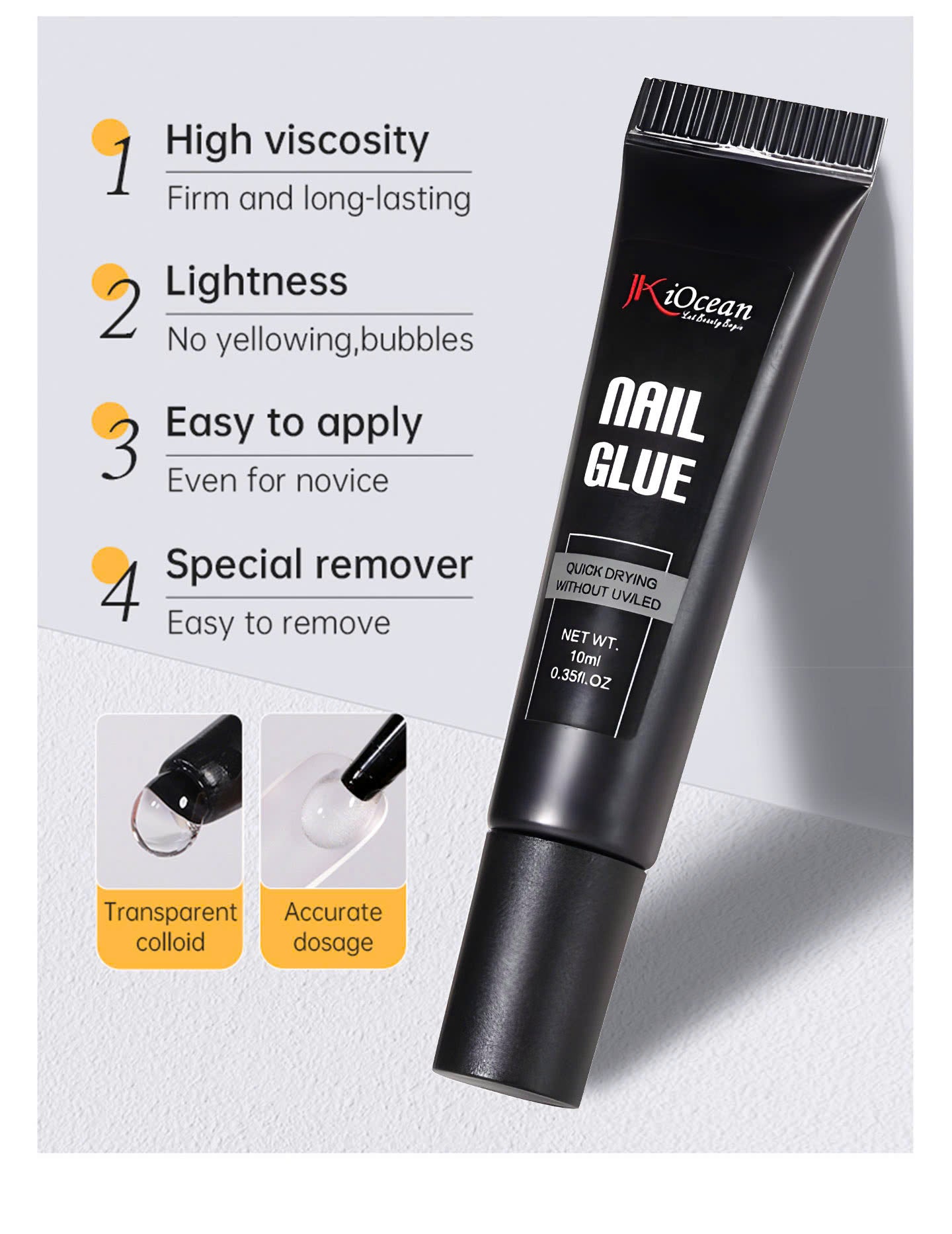 Jkiocean Nail Glue