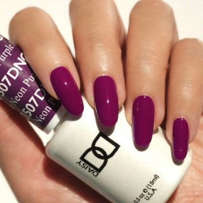 DND Gel & Polish Duo 507 Neon Purple