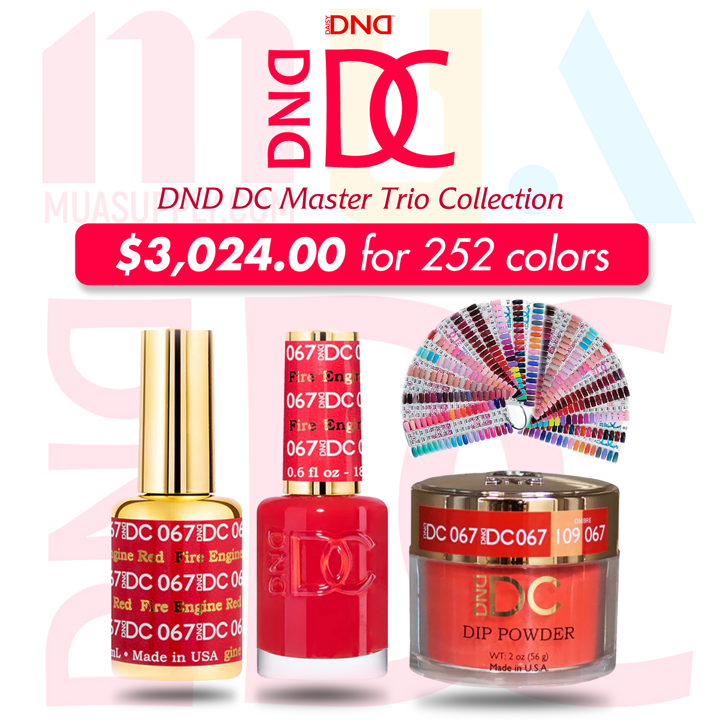 DND DC Master Trio Collection - 252 Colors