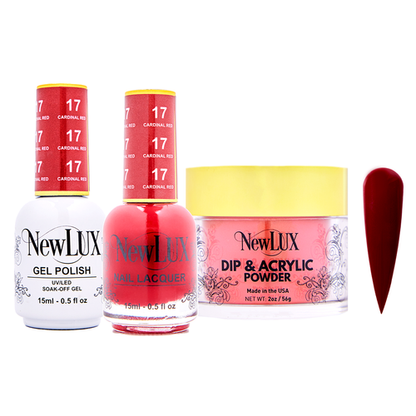 NEWLUX COMBO - #17 CARDINAL RED