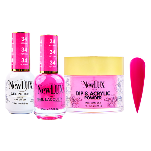 NEWLUX COMBO - #34 HOT PINK