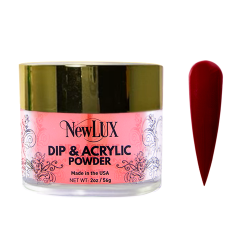 NEWLUX DIP & ACRYLIC 2OZ - #17 CARDINAL RED