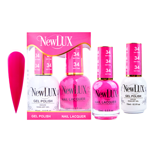 NEWLUX DUO - #34 HOT PINK