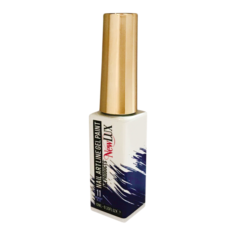 NewLUX Nail Art Liner Gel Paint - 11 Midnight Blue | MUASUPPLY.COM