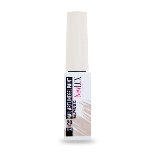 NewLUX Nail Art Liner Gel Paint - 20 Nude | MUASUPPLY.COM