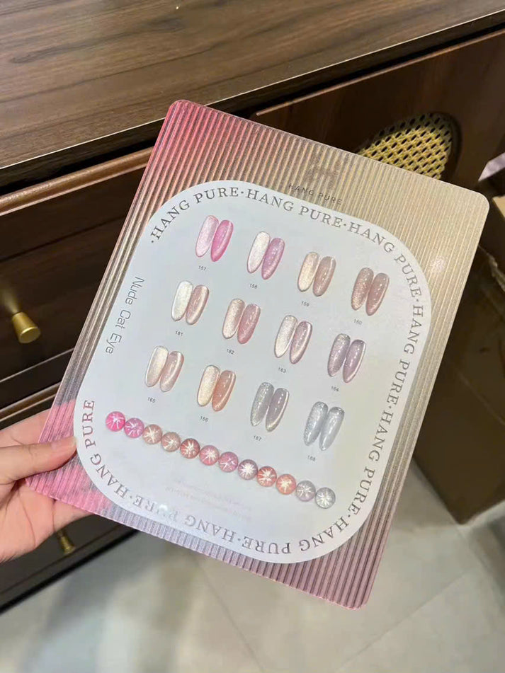 Hang Pure Nude Moon Cat Eye Gel - 12 Colors ( #157 - 168 )