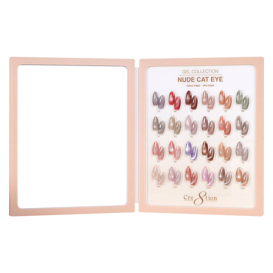 Cre8tion Acrylic Booklet - Nude Cat Eye 18 Colors